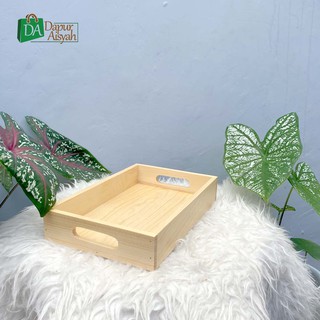 Jual Nampan Ukuran Besar X Cm Baki Tray Kayu Pinus Berkualitas