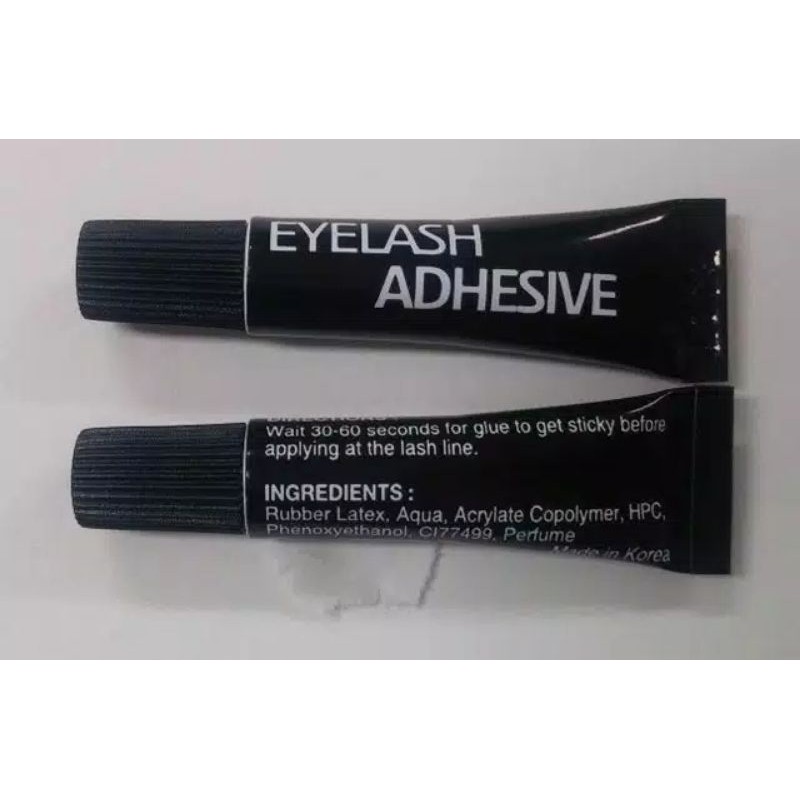 Tube lem bulumata palsu termurah 1g warna hitam glue made in korea eyelash adhesive extensions