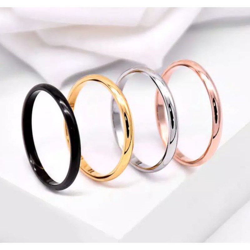 Cincin titanium anti karat RGL25/RGL26