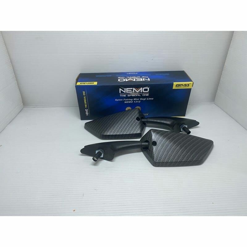 Spion Fairing Mini Nemo segi lima 1312 model ninja universal carbon