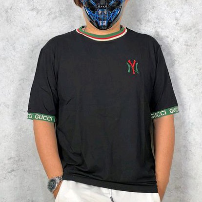 KAOS ATASAN PRIA FASHION STRETCH GUCCI IMPORT PREMIUM QUALITY