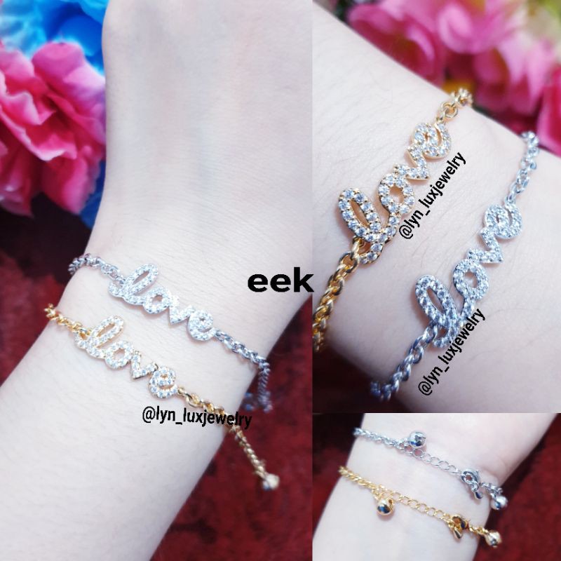 Love Bracelet / Gelang Love Cakep / Gelang Tangan kecil / Gelang anak-Anak