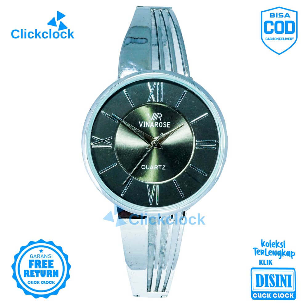 Jam Tangan Analog Wanita Fashionista Stainless bestquality VR-02 Aksesoris Murah