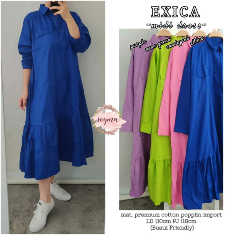 EXICA MIDI DRESS // ORI BY SEYMA •