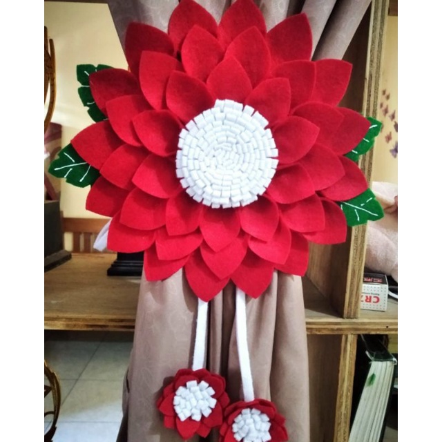 ikat gorden/tali korden/ikat gorden bunga/ikat gorden flanel