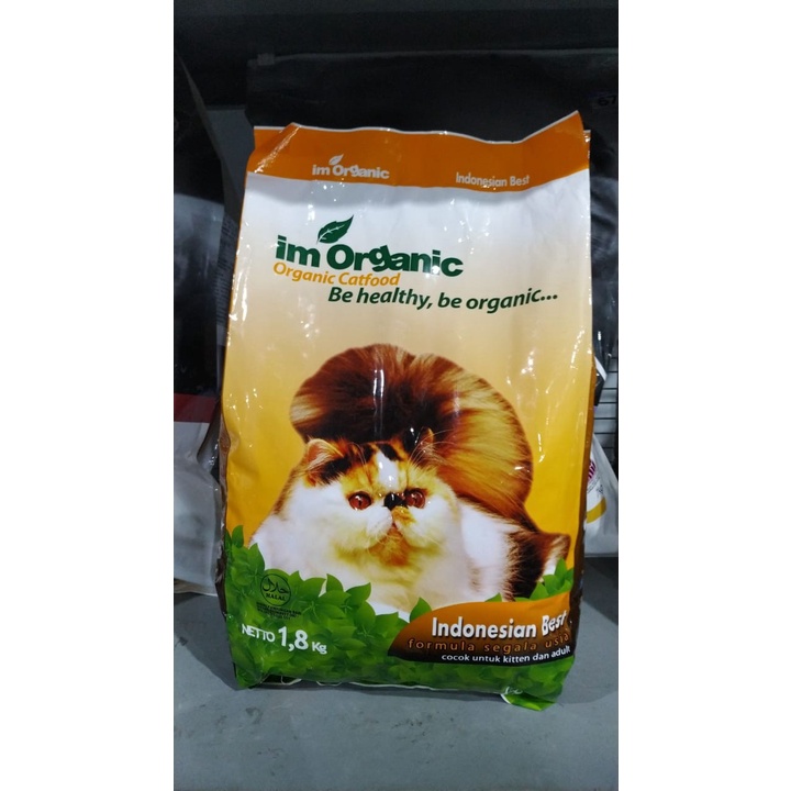 makanan kucing Im organic i best 1.8 kg segala usia