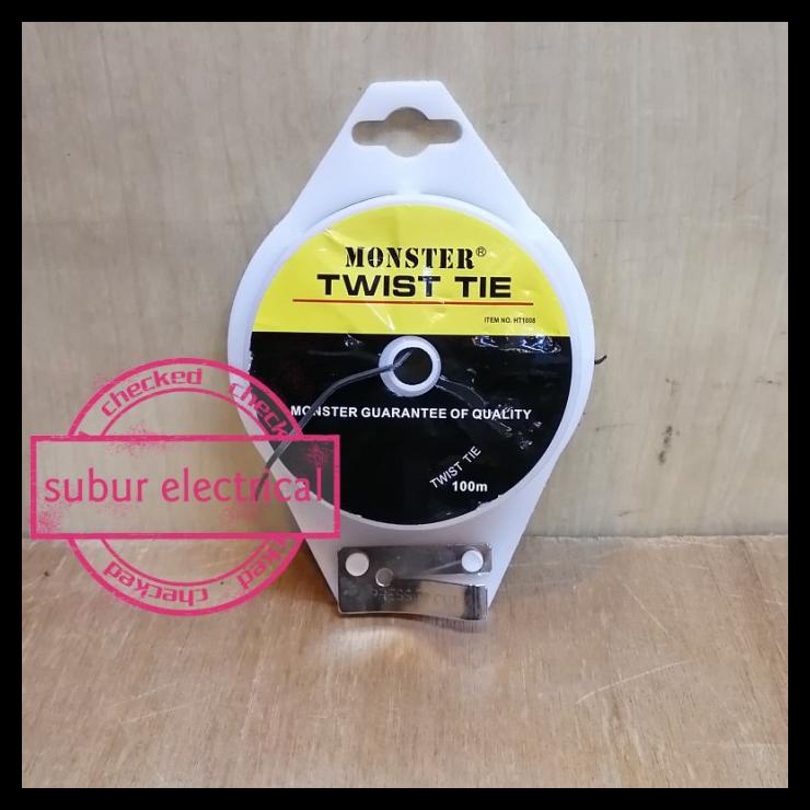 

Twist Tie Kawat Pengikat Kabel Twis Tie Tali Kawat Pengikat Kabel