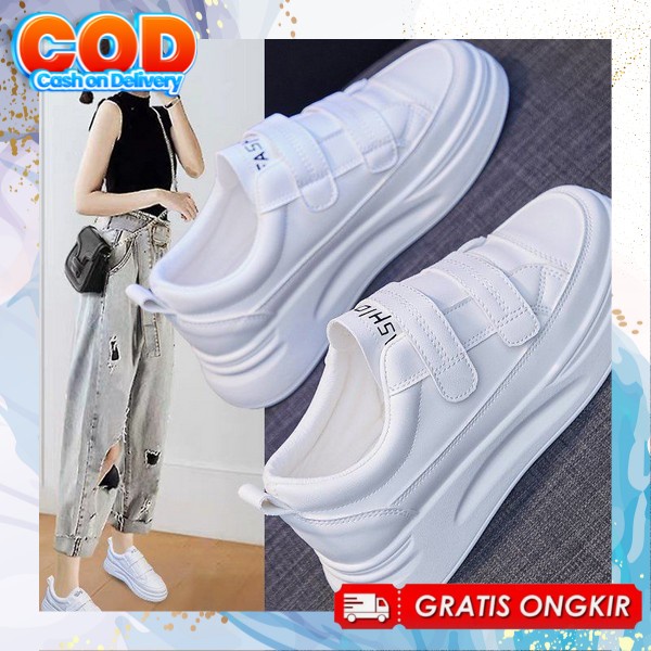 Sapatu Kets Skolah Cewe Cantik Sepetu Keds Cwe Model Kekinian Srs Olahraga Seoatu Sklh Model Kekinia