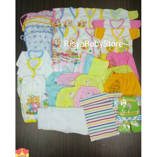 TS Paket perlengkapan bayi baru lahir newborn baby gift set murah hemat