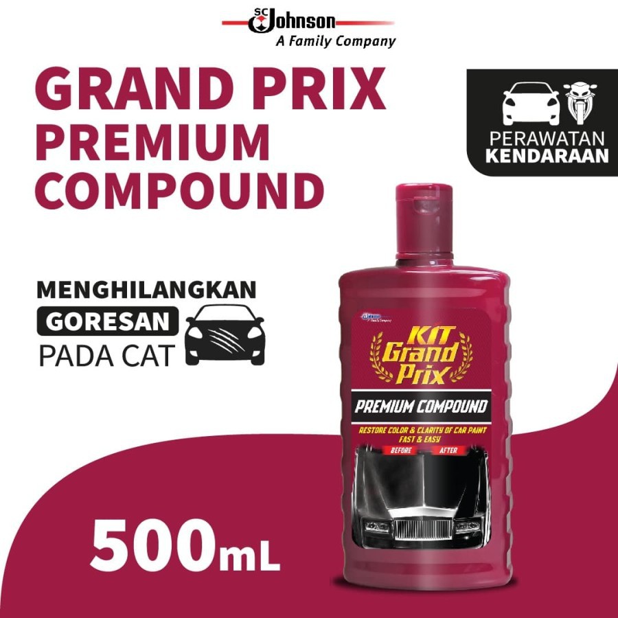 Kit Grand Prix Premium Compound Penghilang Baret / Noda Cat 500ml