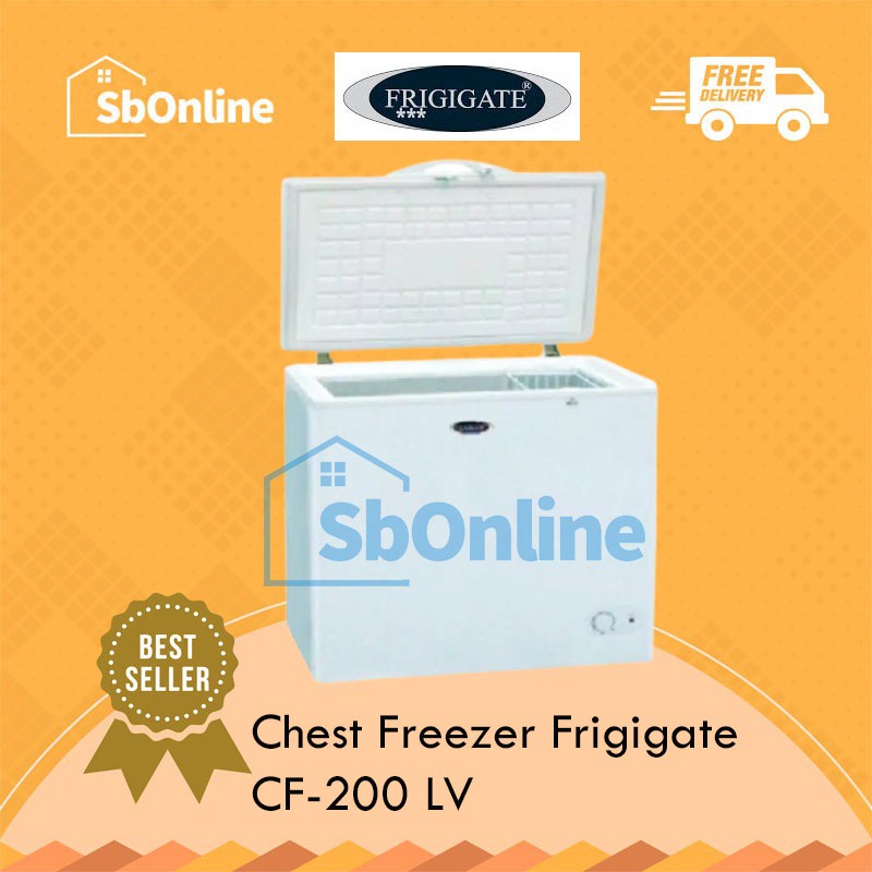 Chest Freezer Frigigate CF-200 LV, 200 Liter Low Voltage