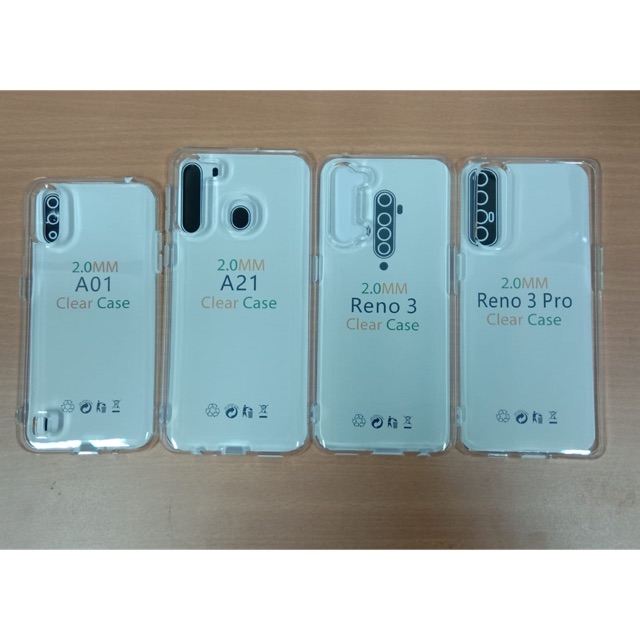 Oppo Reno 3 Pro / Reno 3 Soft Case Tpu HD slim Bening Premium Quality