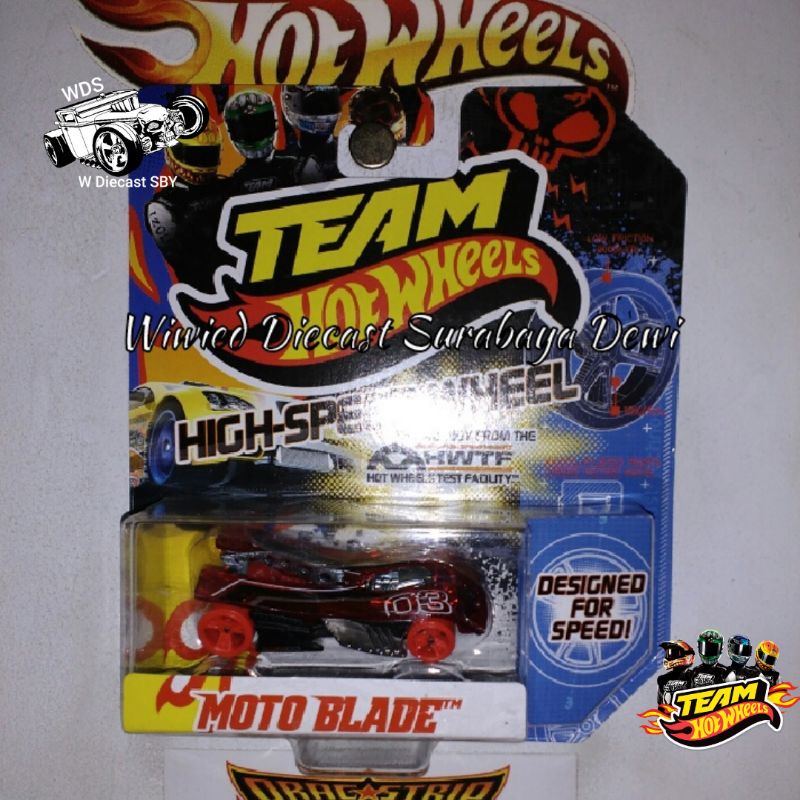 Hot Wheels High Speed Wheels Moto Blade HWTF Hobi Mainan Mobil Kolektor Diecast