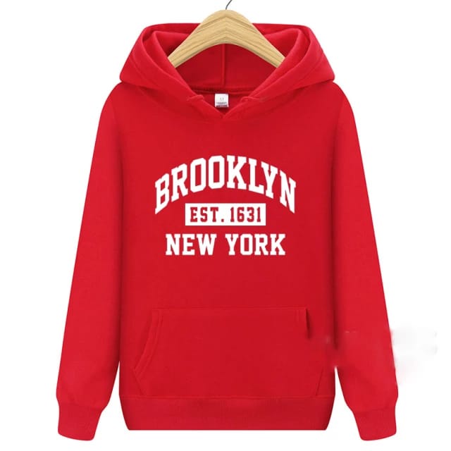 BROOKLYN NEWYORK Hoodie II Jumper hoodie BROOKLYN ( Pria &amp; Wanita )