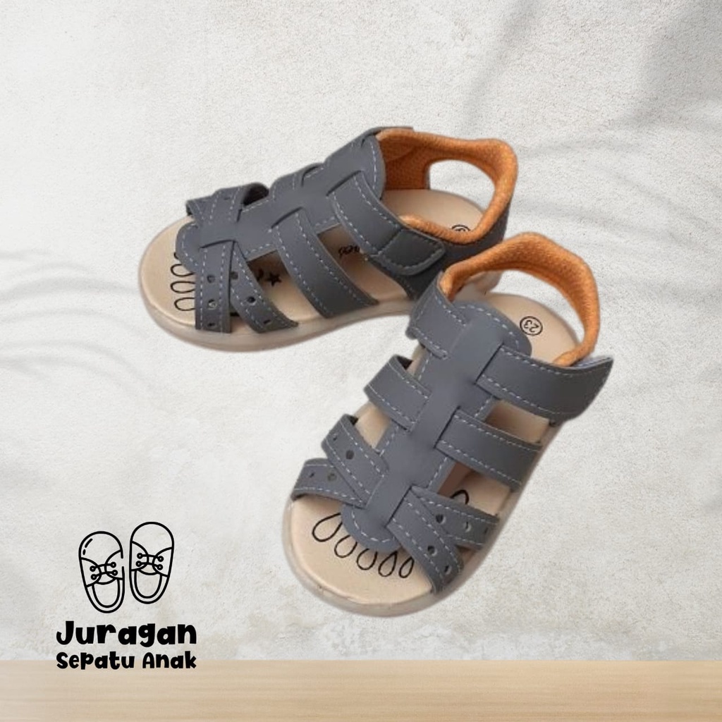 sandal anak laki laki usia 1 s/d 3 tahun sandal balita murah sandal motif anyam keren/sandal anak murah