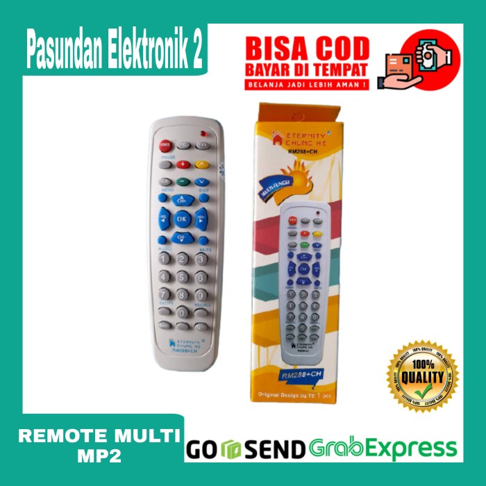 Remot Receiver Parabola Multi &amp; Receiver MP2 Tipe RJ-28