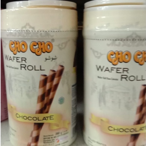 

Cho Cho Wafer Roll Chocolate 260 gr