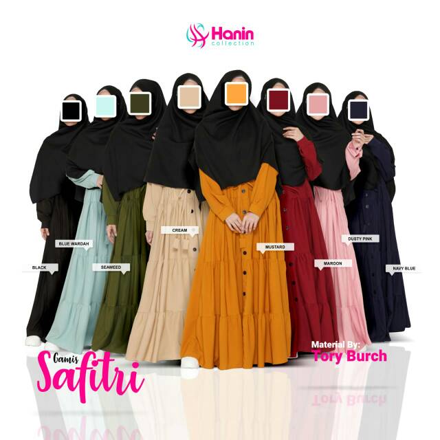 GAMIS SAFITRI BY HANIN COLLECTION SALE