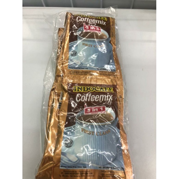 

INDOCAFE COFFEE MIX 3 IN 1 PCK 10X20G