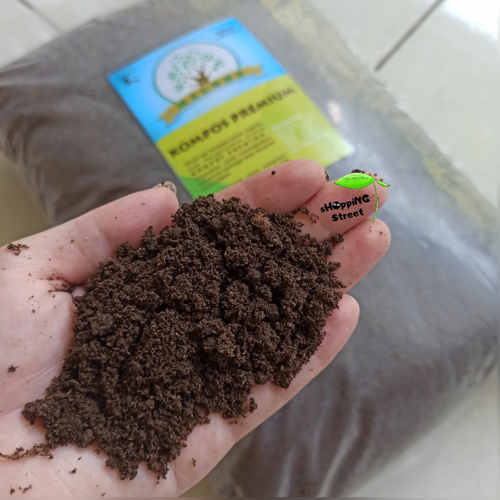 Jual PUPUK KOMPOS 1 Kg Media Tanam Pupuk Kandang Organik Shopee