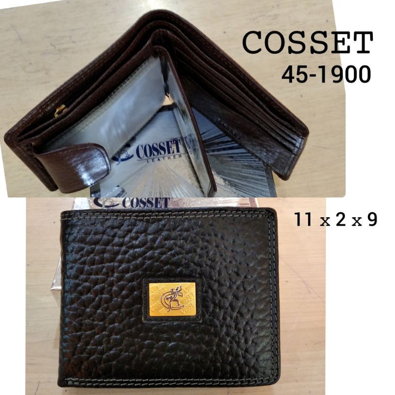 Dompet Kulit Asli Cosset Original Dompet Pria Masa Kini