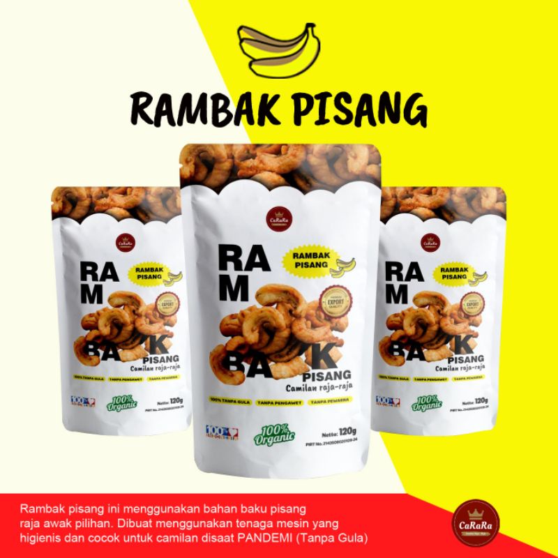 

(Camilan VIRAL) Rambak Pisang