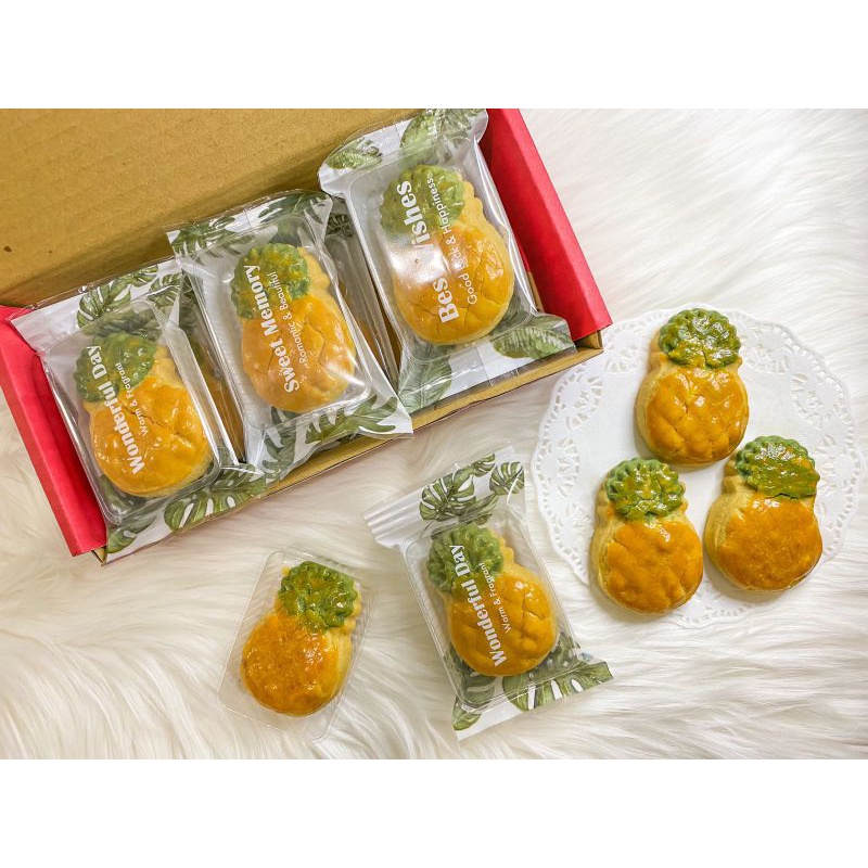 Hampers Imlek Nastar Taiwan Premium Pineapple Cake isi 6 pcs