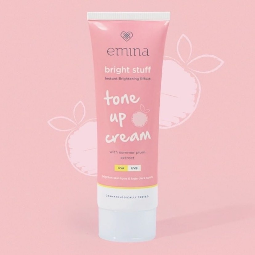 emina tone up / tone up emina / Emina Bright Stuff Tone Up Cream 20 ml - Pelembab Wajah Mencerahkan 