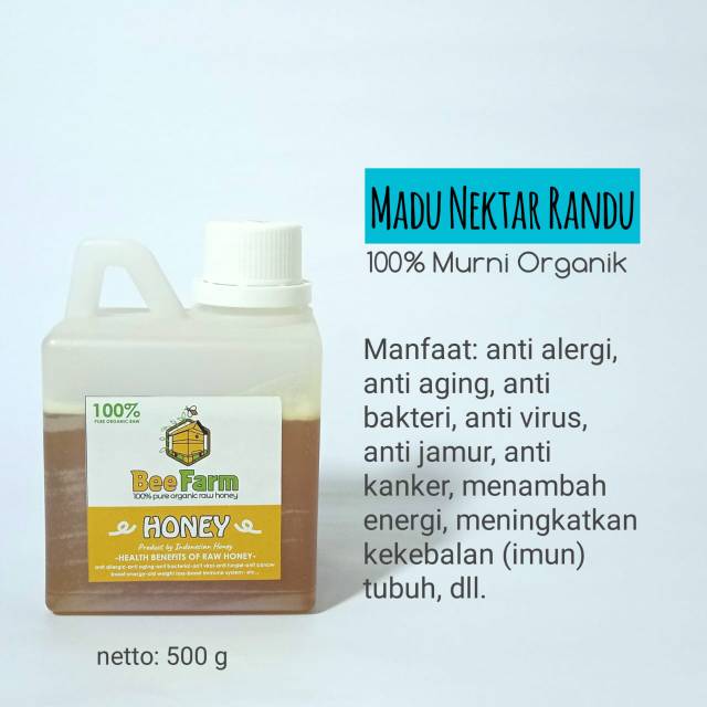 

Madu Randu Bee Farm 0,5 Kg