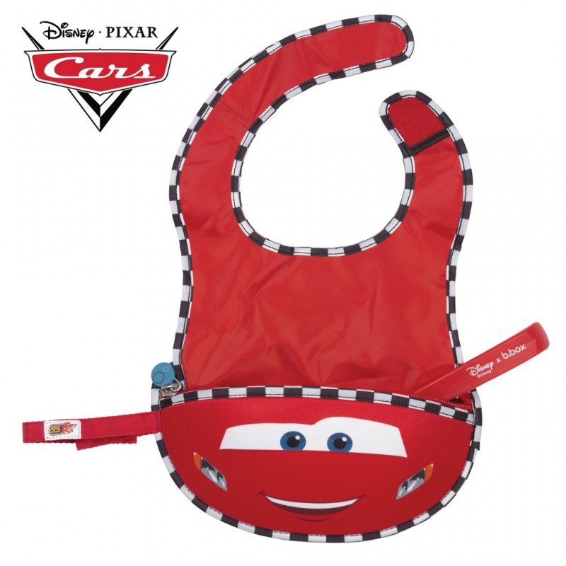 BboxTravel Bib &amp; Silicone Spoon - Mickey / Minnie / Mcqueen