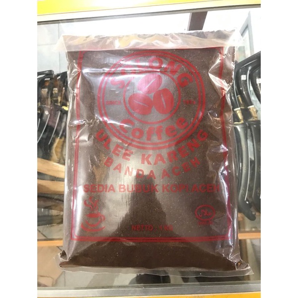 

Kopi solong 1 kg/1000 gram bubuk kopi kasar khas Aceh / Kopi Aceh asli