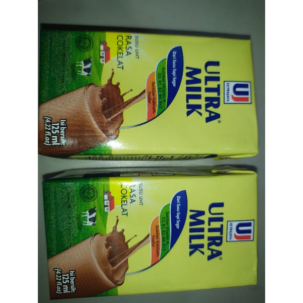 

ultra jaya 125 ml ultra milk coklat