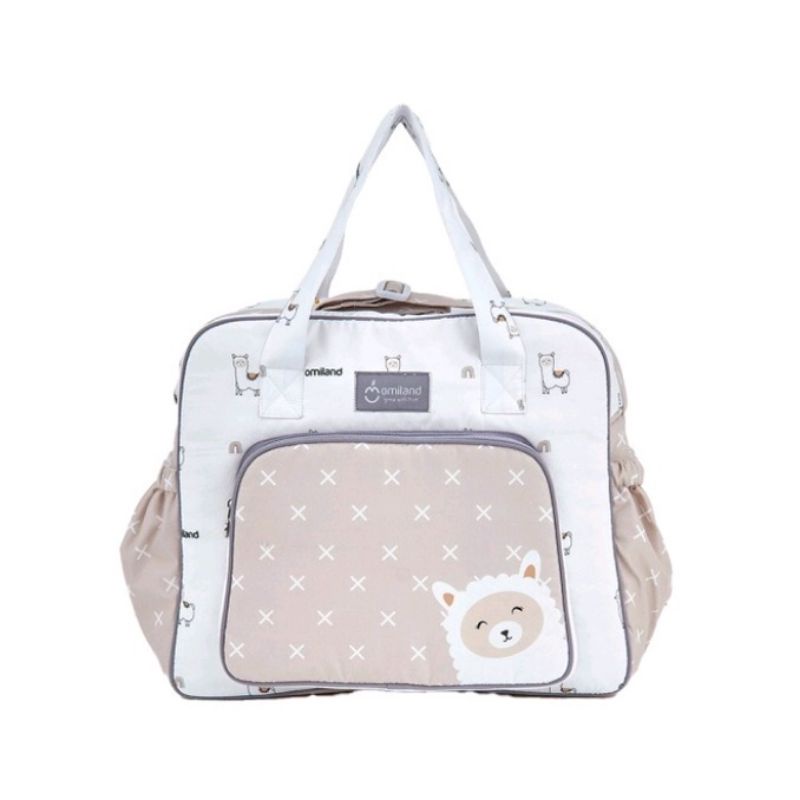 OMILAND TAS BAYI BESAR ALPACA SERIES - CREAM