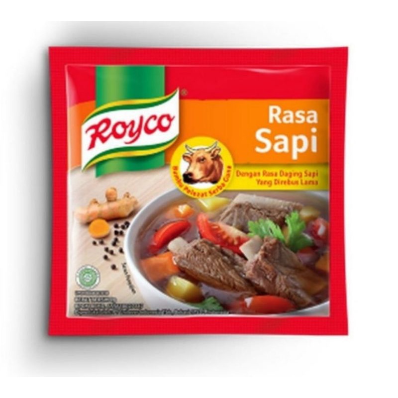 

Royco Penyedap Rasa Ayam/Sapi ( isi 12) - 80 gr