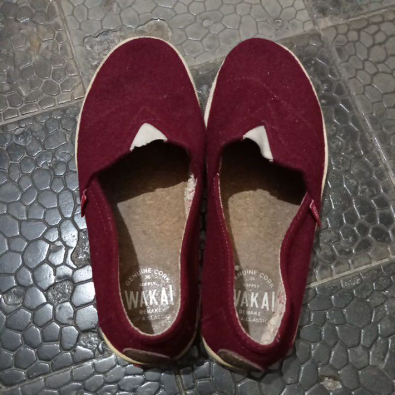 Sepatu wakai asli preloved PROMO MALAM INI