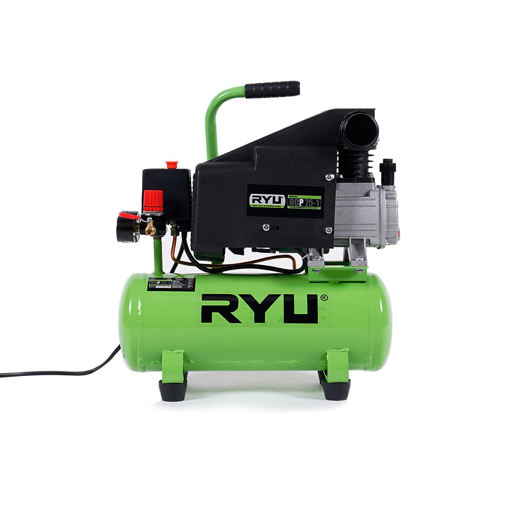 Ryu Compressor 10 liter RCP75-1 - mesin kompresor angin - perkakas