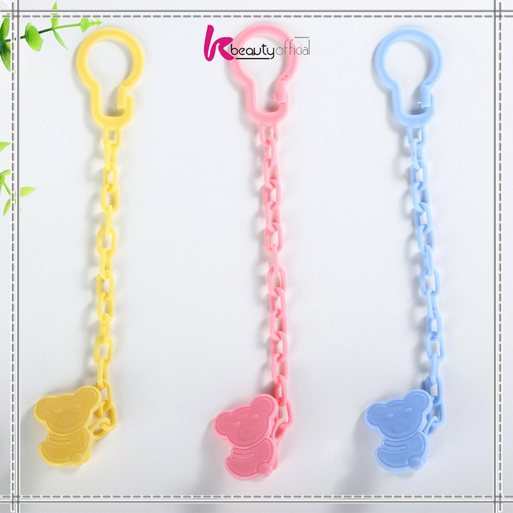KB-C43 Tali Gantungan Empeng Baby / Klip Rantai Penjepit Dot Bayi / Teether Clipper Pacifier Holder-4