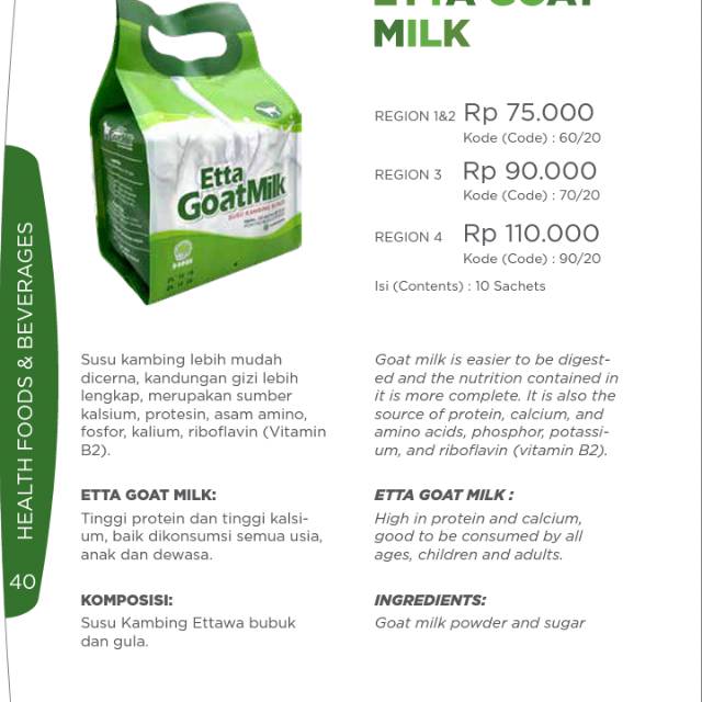 

ETTA GOAT MILK