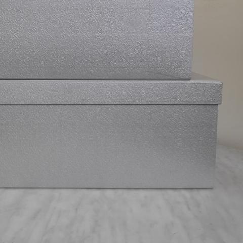 

➺ Square hardbox for bloombox / gift box Kotak bunga atau kado - Gold, L ←