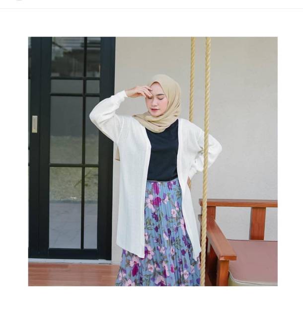 ZAHIRA BALLONI LOONG // Cardigan Wanita Cardigan Murah Rajut Tebal Halus ( bisa Cod ) pembyaran-2