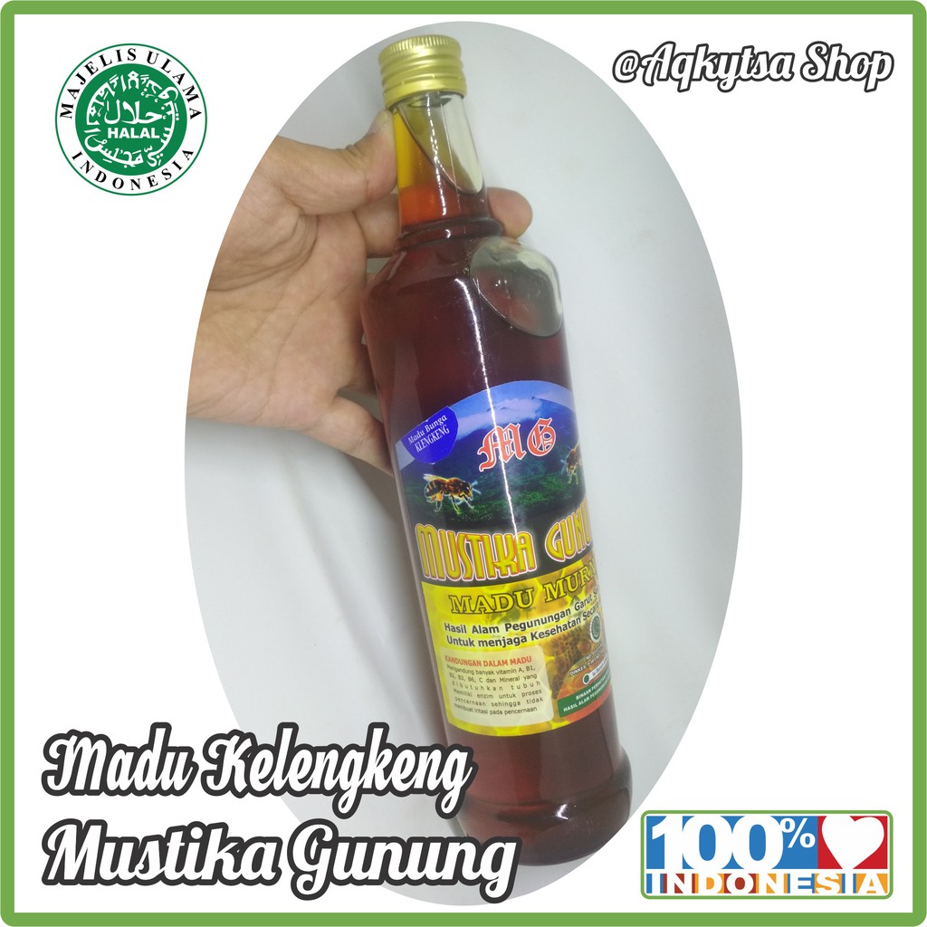 

Madu Kelengkeng Asli Garut 630ml Madu Murni Original Mustika Gunung