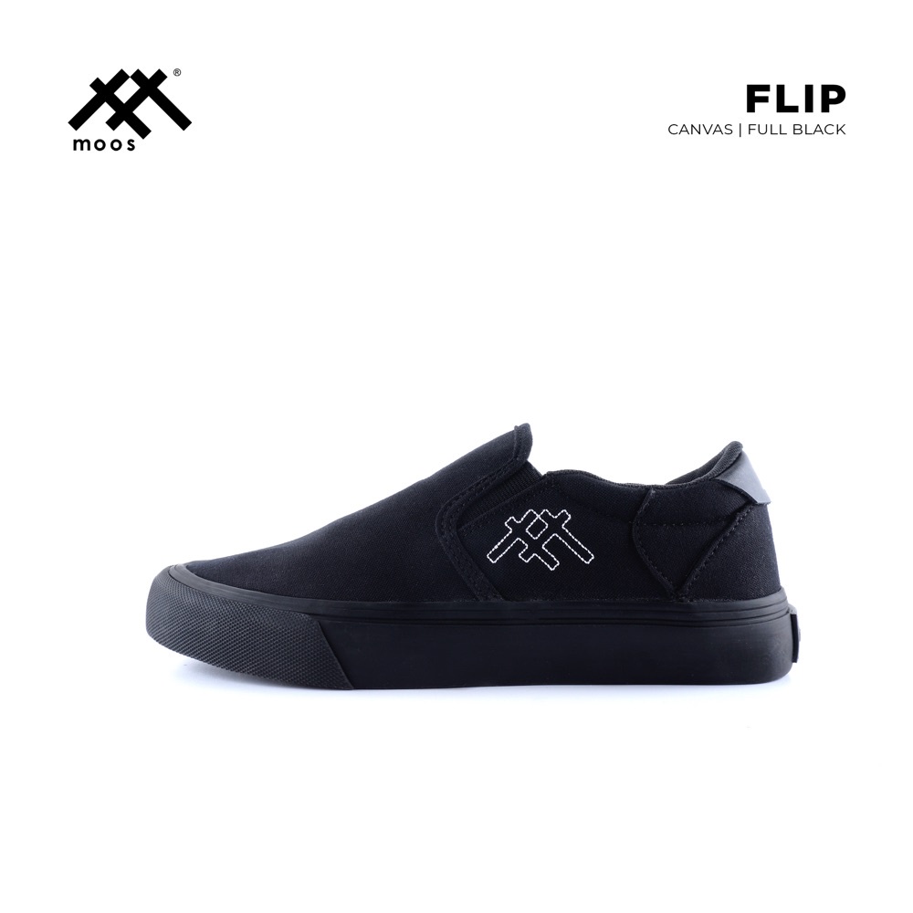 Moos Footwear Flip Full Black