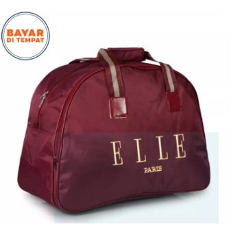 Tas Pakaian Travel Elle Paris Ukuran Besar Terlaris Tas Travel Bag ELLE Tas Multifungsi Jinjing Tas Baju Tas Pakaian Mudik Tas Peralatan Bayi