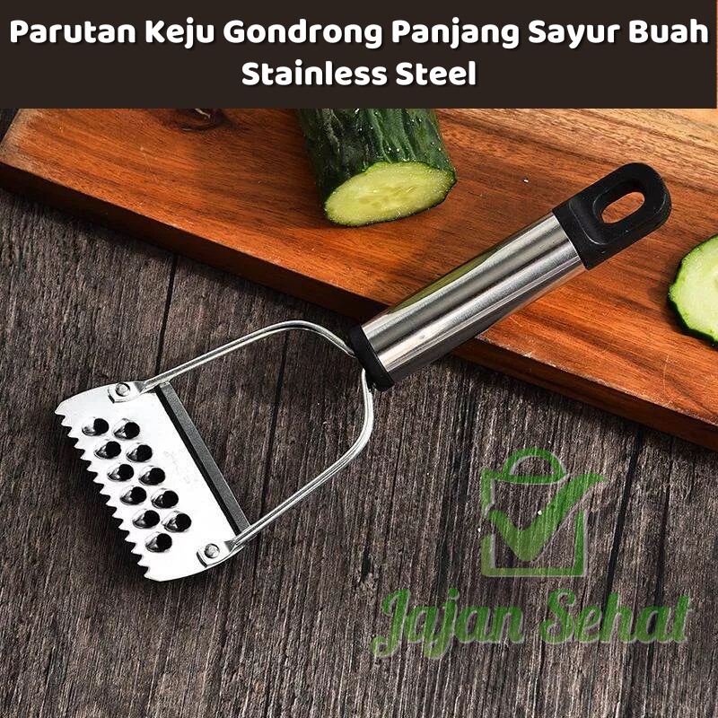 Parutan Keju Gondrong Panjang Sayur Buah Stainless Steel