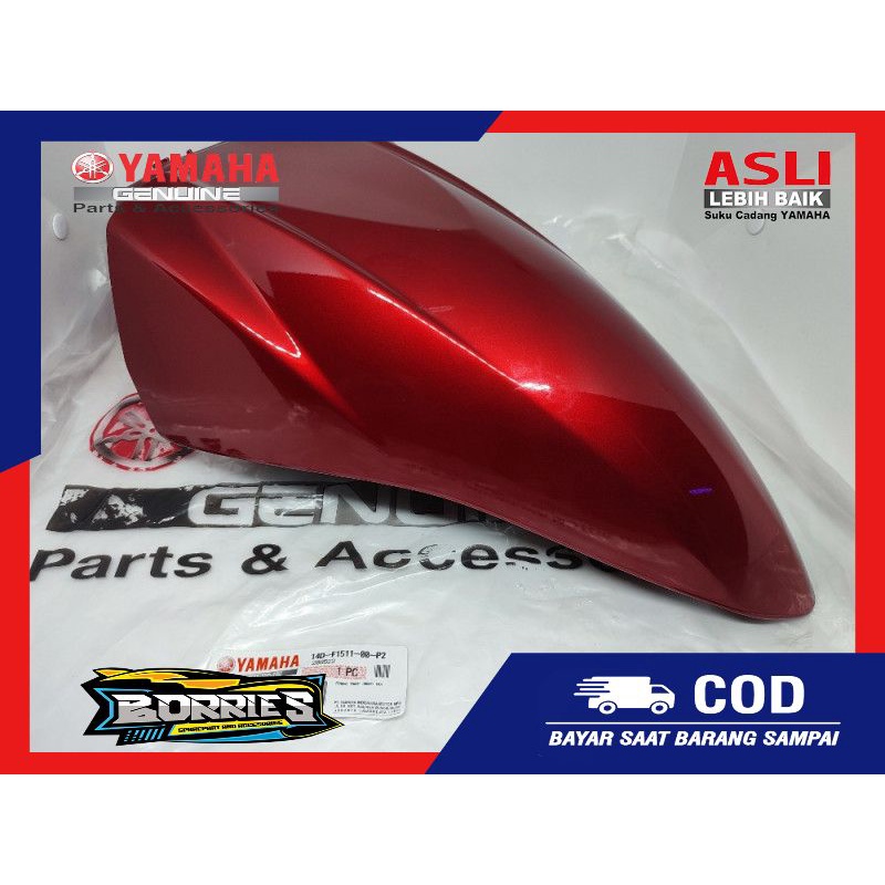 SPAKBOR DEPAN MIO SOUL MERAH MARUN MAROON 14D-F1511-00-P2 ORI YGP