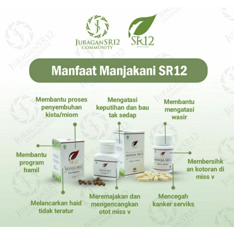 MANJA SR12||ORIGINAL||BPOM