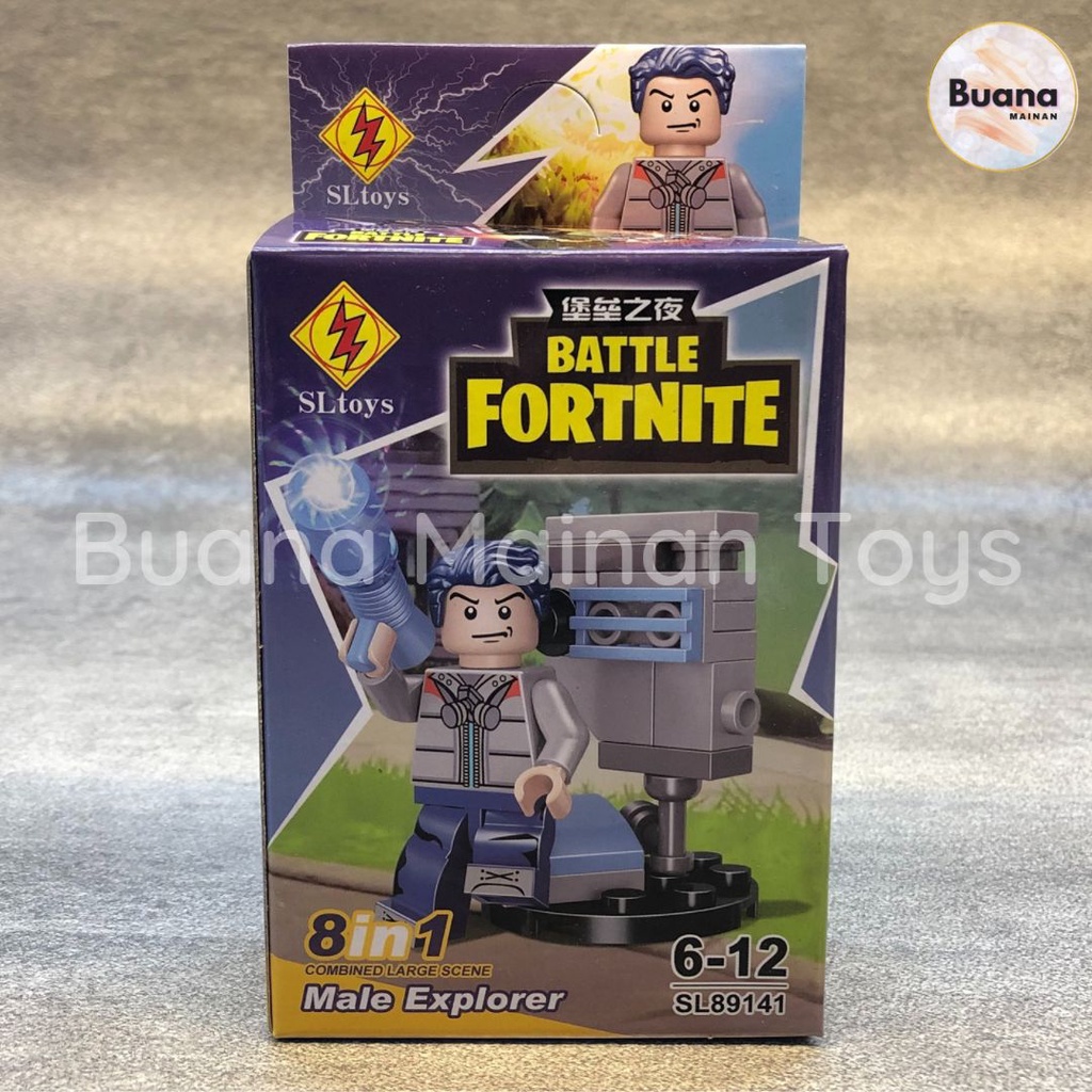 BATTLE FORTNITE KARAKTER BRICKS SL TOYS MAINAN ANAK MINI FIGURE