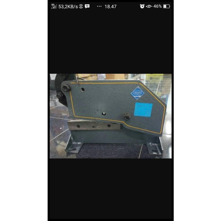 Coarcella - Alat Potong Plat 5Mm Muller Gunting Plat 3/5R Muller Germany