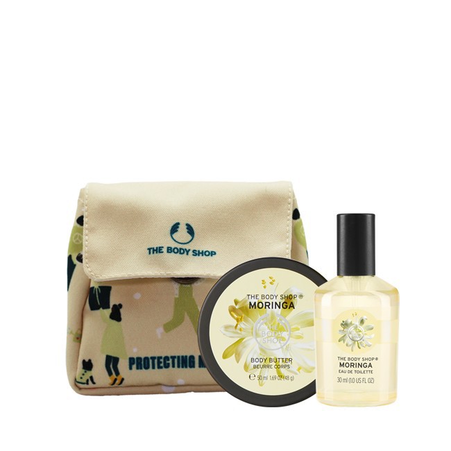 The Body Shop Gift Bag Duo Moringa