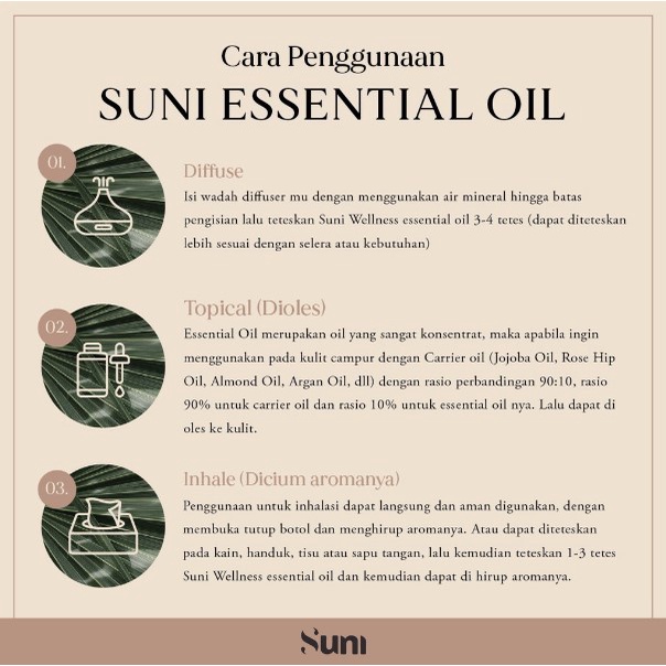 Suni Wellness Essential Oil Peach 10ml - Peach Essential Oil